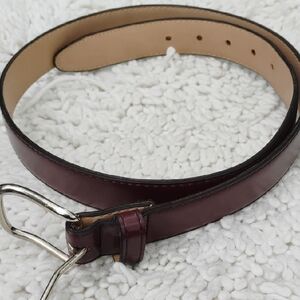 🚨B2G1 HABAND Brown Silver Leather Belt